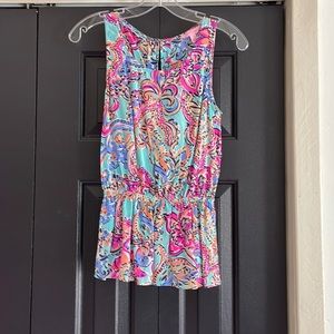 Silk Lilly Pulitzer Top